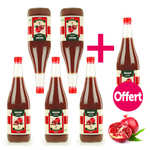Pure organic pomegranate juice 5 + 1 free